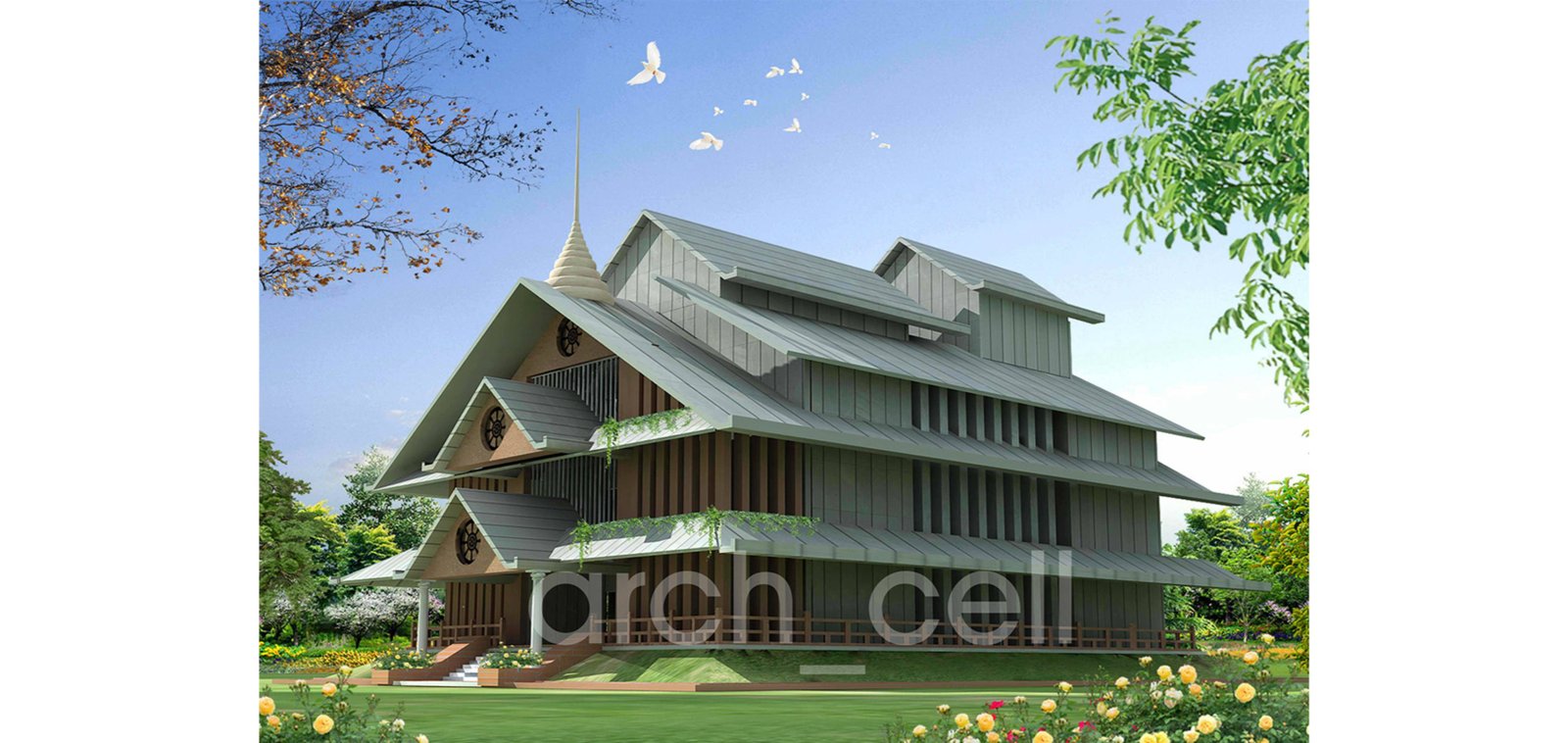 Proposal for RAMU BUDDHIST TEMPLE — image 5