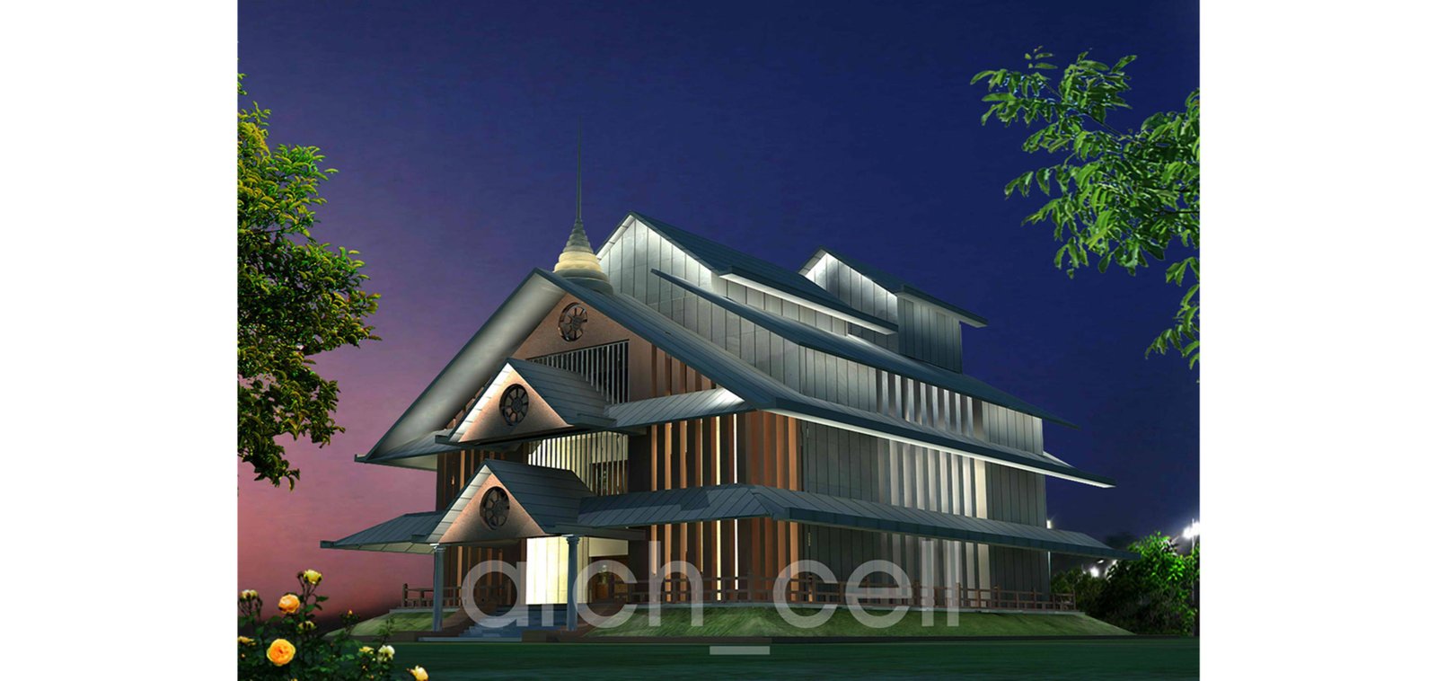 Proposal for RAMU BUDDHIST TEMPLE — image 1