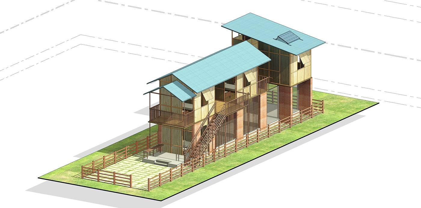 Concept Design for Sustainable Housing in Flood-Prone Areas — gallery image 3