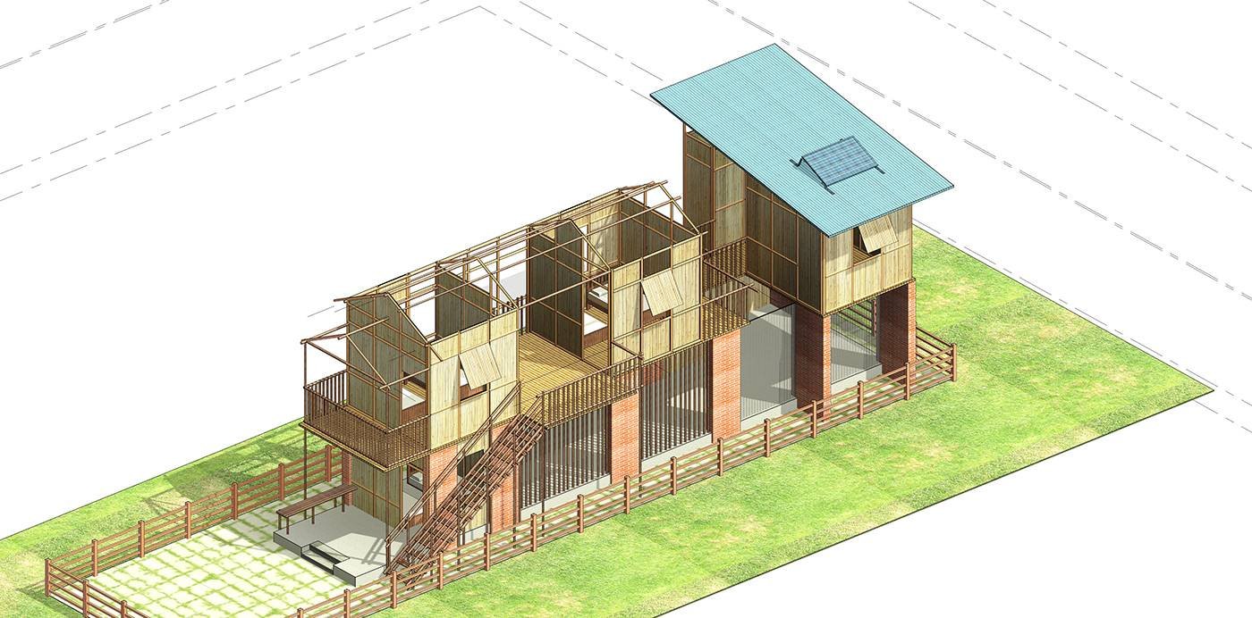 Concept Design for Sustainable Housing in Flood-Prone Areas — gallery image 2